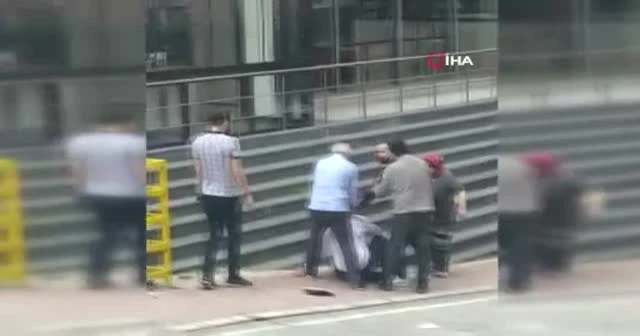 Müşteriden taksiciye meydan dayağı