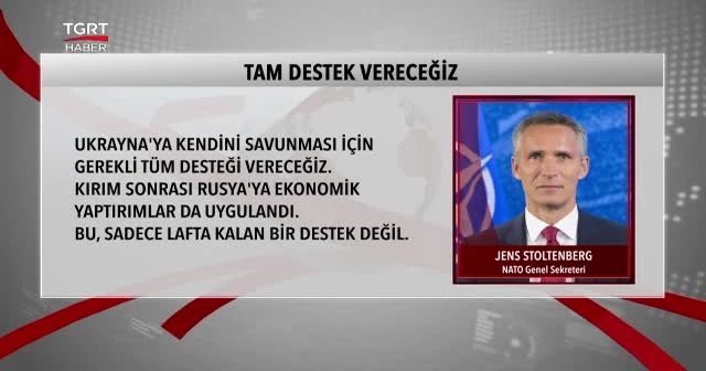 NATO'dan Rusya'ya: Ukrayna sınırından çekil
