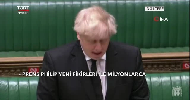 Parlamentodan Philip'e saygı duruşu