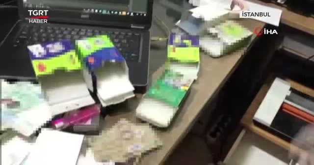 Portakal sıkacağıyla sahte evrak!