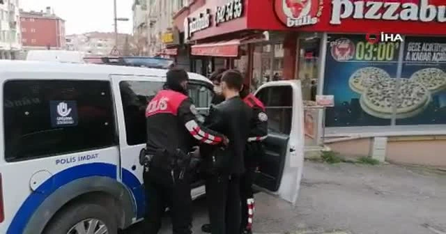Ruhsatsız tabancayla ateş etti, tehditler savurdu