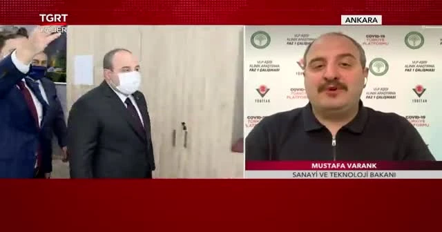Sanayi Ve Teknoloji Bakanı Mustafa Varank TGRT Haber'de