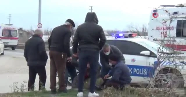Sokağa çıkma kısıtlamasında feci kaza
