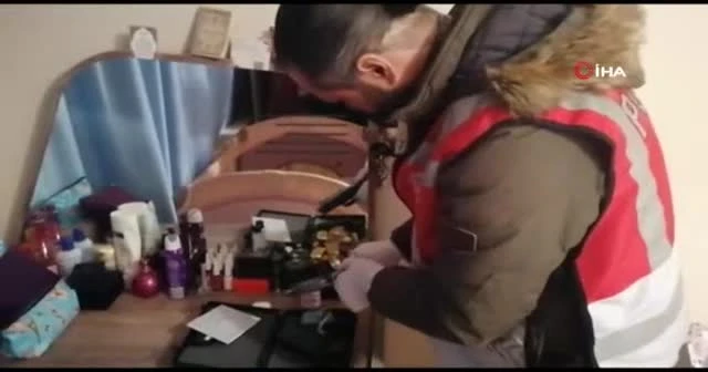Suç örgütü operasyonunda Sedat Peker'in villasına baskın görüntüleri ortaya çıktı