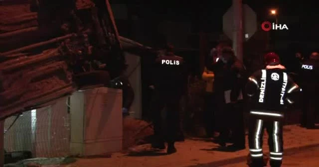 Takla atan aracın sürücüsü öldü