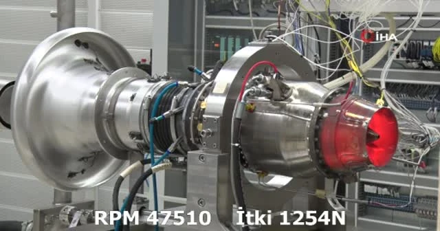 TEI-TJ300 Turbojet motoru rekor kırdı