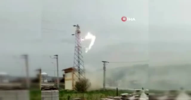 Trafo bomba gibi patlattı