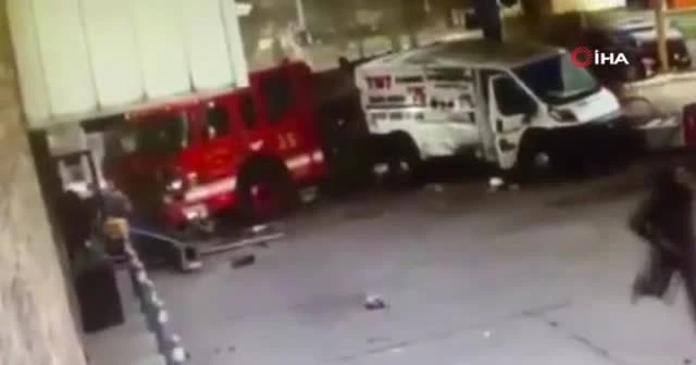 Yangına giden itfaiye aracı yangın çıkardı: 7 yaralı