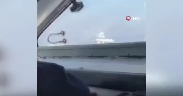 Yunan gemisine Türk Sahil Güvenliği'nden müdahale