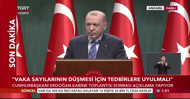 Cumhurbaşkanı Erdoğan'dan milyonlarca esnafa destek müjdesi