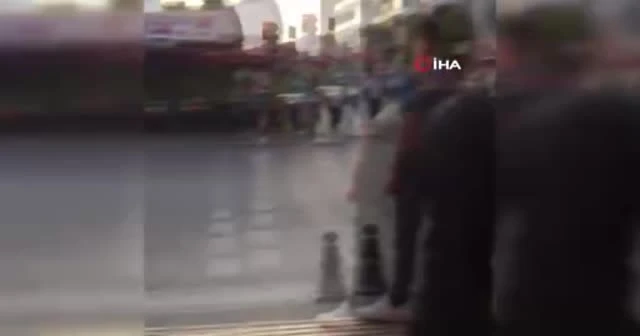 Drift yapan magandalar dehşet saçtı