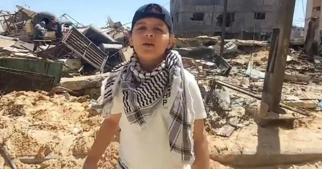 Gazze'de yaşananları rap ile dünyaya duyurdu