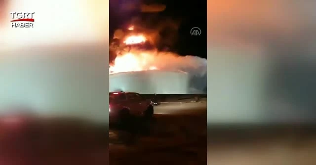 Gazze'den atılan roket enerji tesisini vurdu