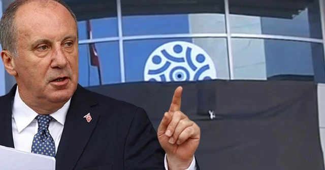 İnce'nin partisinin tabelası asıldı