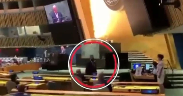 İsrail büyükelçisi genel kurulu terk etti