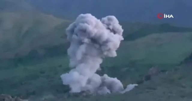 MSB: Irak kuzeyindeki terörist mevzileri Hava Kuvvetlerince imha edildi