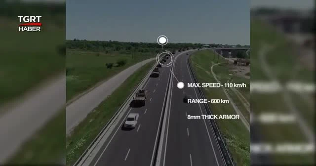 NATO Türk zırhlı aracı ‘Vuran’ı paylaştı