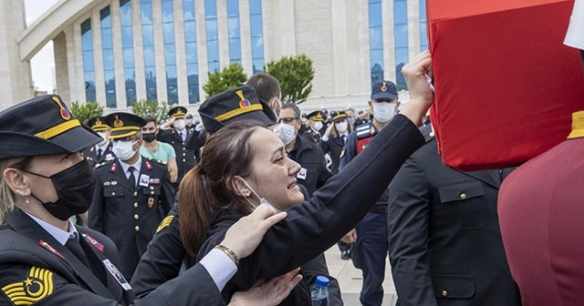 Şehit eşinden yürek yakan haykırış