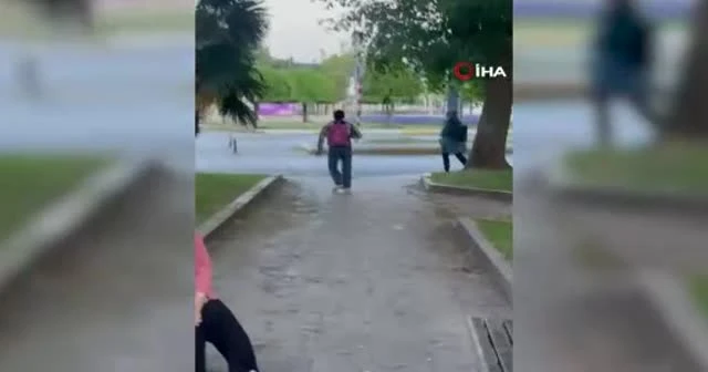 Topallayarak dilendi, koşarak kaçtı