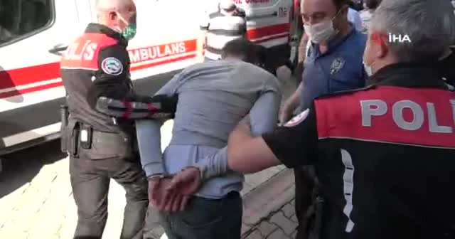 Film gibi kovalamaca sonucu yakalanan şahıstan pes dedirten savunma