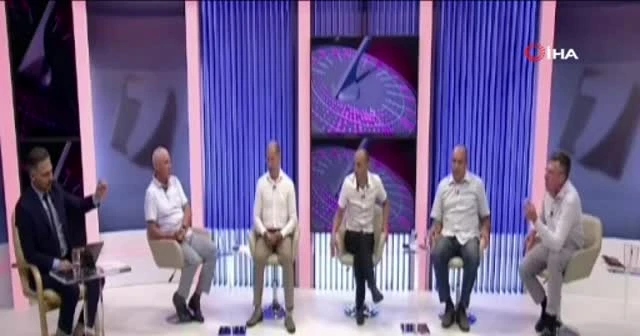 Canlı yayında yumruklu kavga