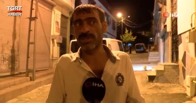 Damda çay içerken canından oluyordu