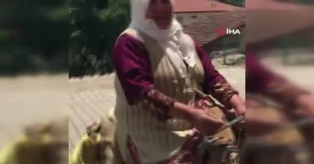 Eşeğinin üstünde aşılandı