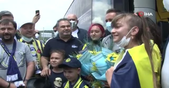 Fenerbahçe kafilesi Düzce'de