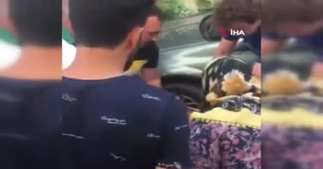 Hırsız çocuğa sandalye fırlattı