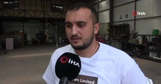 Hırsızlık için girdi, alarm çalınca komedi filmi çekti!