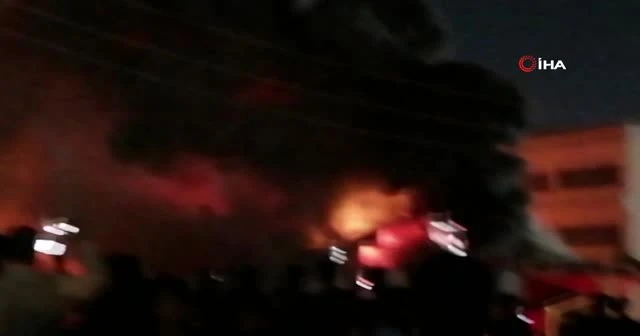 Irak’ta pandemi hastanesinde yangın