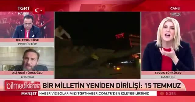 IŞİD'ci iftirası atılan Oyuncu Ali Nuri Türkoğlu: 15 Temmuz'da 'objektif' gazisi oldum