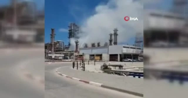 İsrail'de petrol rafinerisinde patlama meydana geldi