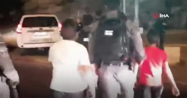 İsrail güçleri, Kudüs'te 4 Filistinli çocuğu gözaltına aldı