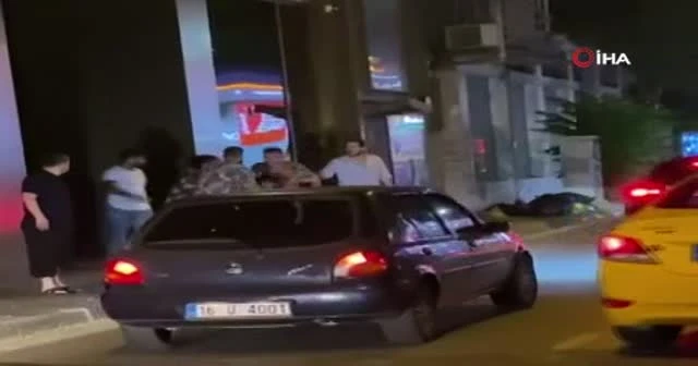 İstanbul’un göbeğinde kadına şiddet: Kadını bir yumrukla yere serdi