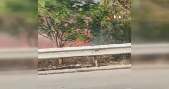 İzmir’de yolcu otobüsü yandı