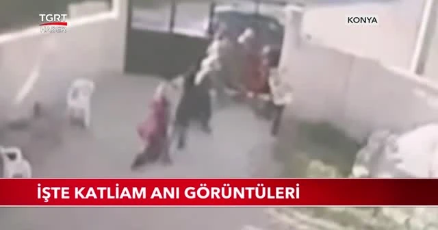 Konya’daki katliamın görüntüleri ortaya çıktı