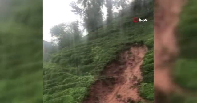 Rize ve Giresun’da sel felaketi: Dereler taştı, evleri su batı
