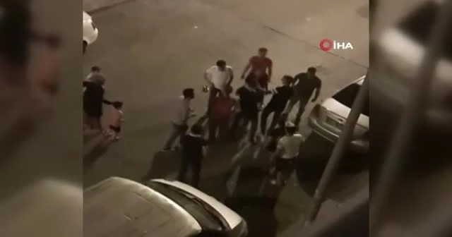 Şiddete uğrayan kadın darp edilmek üzere olan eşini korudu