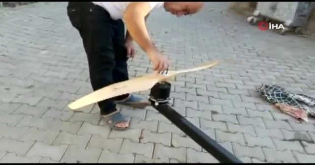 Siirtli Burhan inanılmazı başardı! Parçalarla uçan araba yaptı