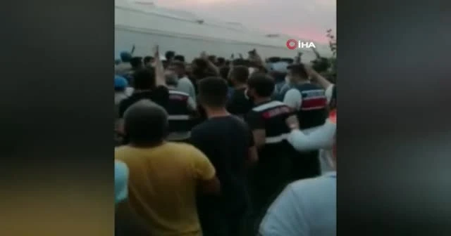 Yangın çıkarma iddiası mahalleyi ayaklandırdı: Linç etmek istediler