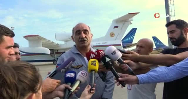 Azerbaycan'dan Türkiye'deki yangınlara ilave destek