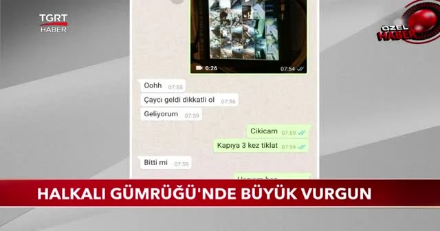 Halkalı Gümrüğü’nde büyük vurgun: Kripto cihazı ile gün gün soydular