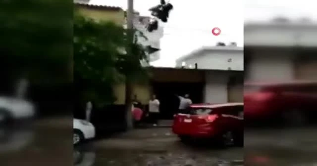 Havada korku dolu anlar