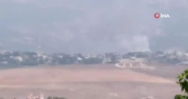 İsrail'den Lübnan'a topçu saldırısı