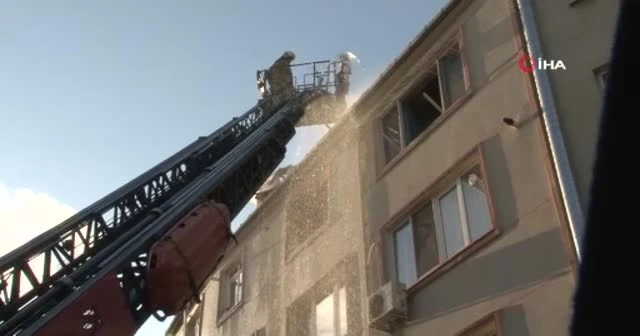 İstanbul'da korkutan yangın: Uyuşturucu bağımlısı binayı ateşe verdi