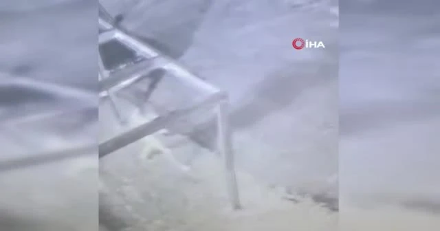 Kadın kılığına girip araba çaldı