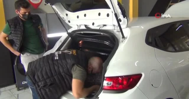 Önce su içti, sonra soygun yaptı