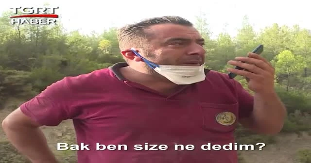 Orman işçisi baba duygulandırdı: Çok az kaldı oğlum