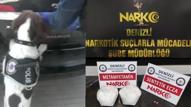 Bagaj halısının altında 700 bin liralık uyuşturucu